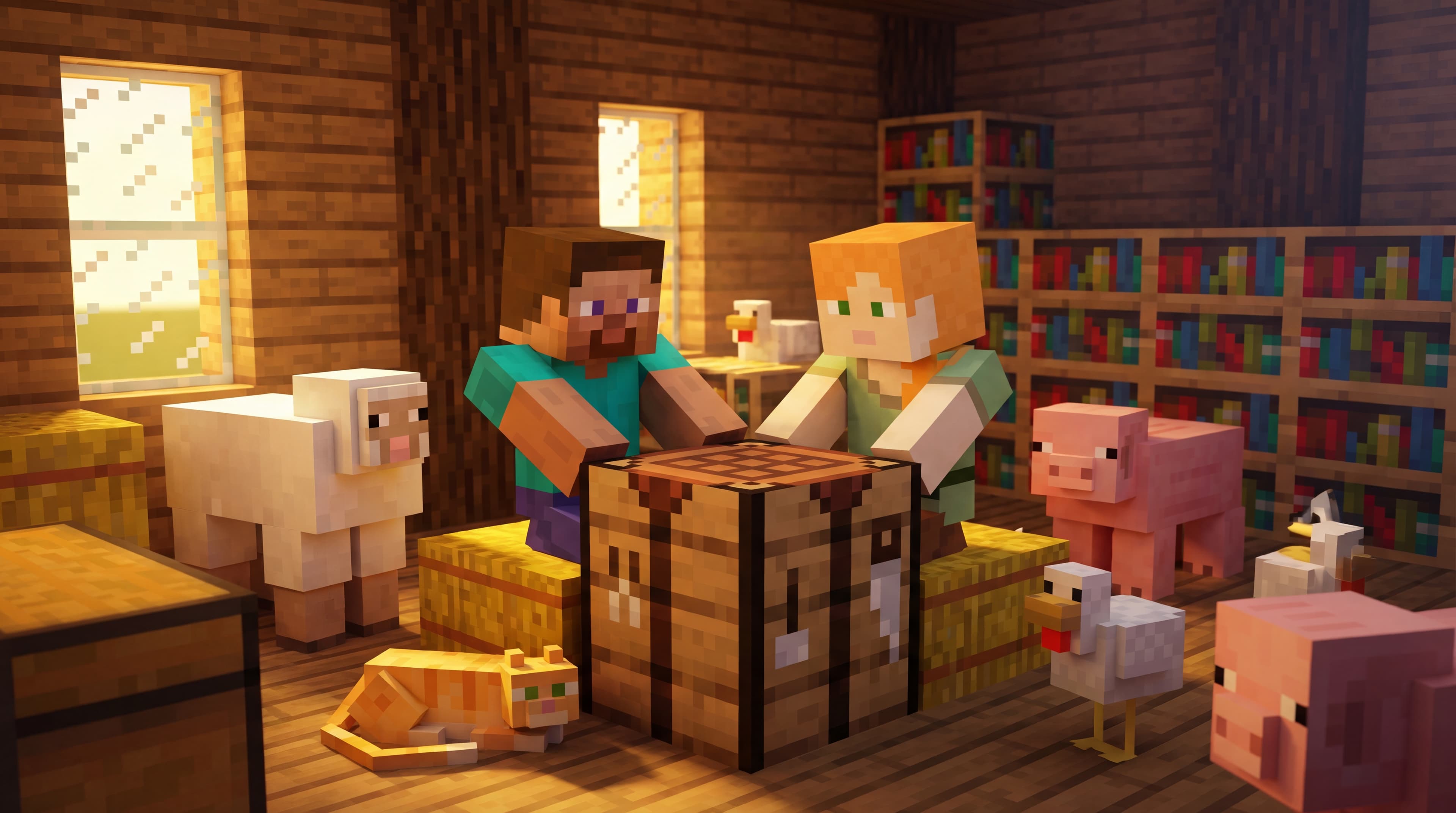 マインクラフトの世界